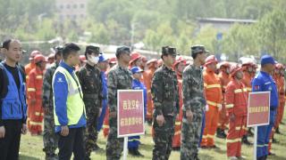 2021西安市森林火灾消防演习