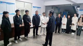 林工祺校长带队走访学生公寓并寄语学生