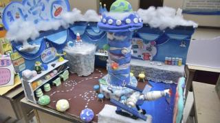 匠心筑梦  纸艺绽华 学前教育专业期末手工作业展风采