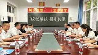 陕西电子信息职业技术学院来校开展对口帮扶检查纪实